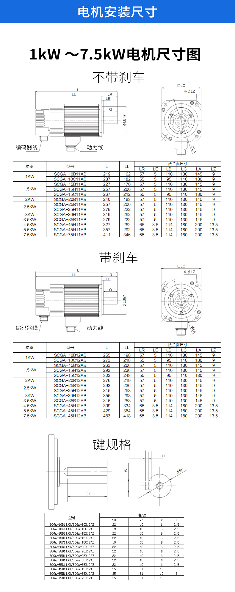 臺灣拓達伺服電機安裝尺寸